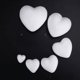 thumbnail image 1 of Decoración de ventana de boda con forma de corazón de espuma sólida, tamaño completo, medio corazón, pintado, 1 of 5