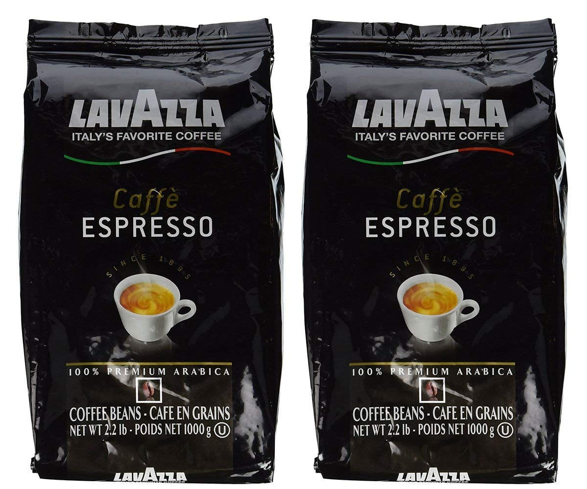 Acht Grace kromme 2 Pack) Lavazza Italian Caffe Espresso Whole Bean Coffee Blend, Medium  Roast, 2.2-Pound Bag - Walmart.com