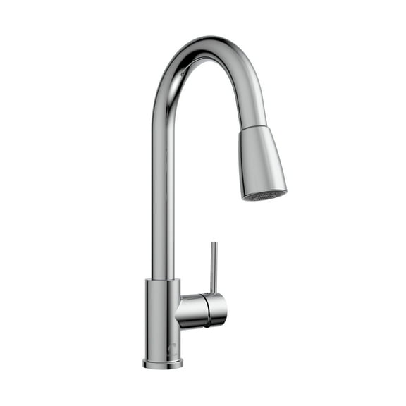 Belanger URB78CCP2 Single-Handle Pull-Down Kitchen Faucet, Polished Chrome