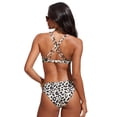 thumbnail image 2 of Top de Bikini CRZ YOGA con Nudo Frontal Estampado Leopardo Talle Mediano, 2 of 5