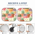 thumbnail image 6 of Hirioo High Detail Succulent And Cactus for 2PCS Windshield Sun Shade Foldable | Front Windshield Shade for Sun, Heat and UV Rays-Large, 6 of 6