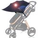 thumbnail image 1 of Universal Stroller Sun Shade Anti-UV UPF50+ Canopy Adjustable Stroller Canopy Windproof Cover Sun Protection UV Cover for Stroller Carrycot Pram Bassinet, 1 of 5