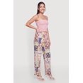 thumbnail image 2 of Women's Boho Print Wide Leg Pants, 2 of 4