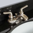 thumbnail image 3 of Brown Bathroom Vanity 48", Absolute Black Granite Top, Faucet LB3B, 3 of 4