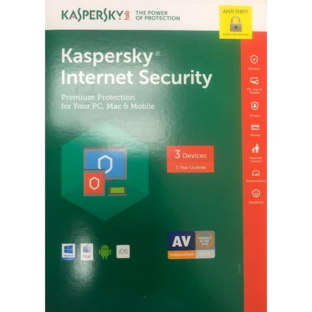 Kaspersky Internet Security 2017 3device