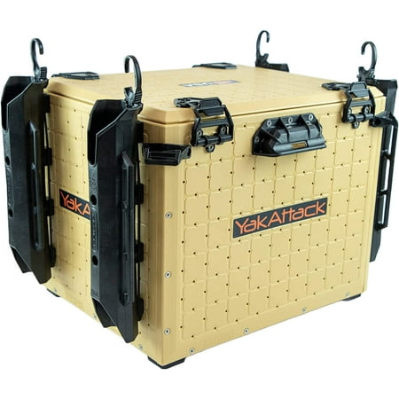 YakAttack BlackPro Kayak Crate 13 x16  Desert Sand - BLP-PRO-13X16-DS