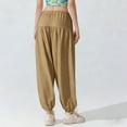 thumbnail image 7 of CHUMUD Womens Harem Pants Wide Leg Barrel Casual Loose Joggers Drawstring Elastic Waist Pants with Pockets Summer Fits, 7 of 7
