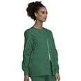 thumbnail image 6 of Cherokee Workwear Prints Women's Scrubs Jacket Snap Front Warm Up 4350, 6 of 7