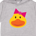 thumbnail image 3 of Inktastic Duck Girls Toddler Hoodie, 3 of 4