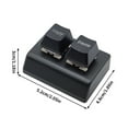 thumbnail image 3 of Ovzne Mechanical Keyboard Custom Keypad 2-key Copy And Paste Multi-combination Key Shortcut Audio Game Change Key On Clearance, 3 of 5