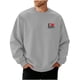 thumbnail image 1 of Ceisia Men's Winter Gift Casual Printed Round/Crew Neck Long Sleeve Shirt - Comfortable Daily Outdoor Wear, 1 of 5