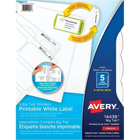 Avery Easy Peel Address Labels - White, 1-1/3 X 4 Inches, 350 Labels Per Pack (3 Pack) 2 thumbnail image