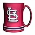 thumbnail image 3 of Tasse à Café St. Louis Cardinals - 14 Oz Relief Sculpté - Rouge, 3 of 3