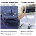 thumbnail image 2 of Maleta de mano Hanke para debajo del asiento de 16 pulgadas con ruedas de 27,5 litros, 2 of 9
