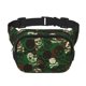 thumbnail image 1 of Fotbe Camouflage Skull Cangurera Cuadrada con Estampado de Doble Capa, Bolsa de Cintura Ajustable Mini para Hombres y Mujeres, 1 of 9