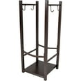 thumbnail image 3 of Sunnydaze 32" Indoor or Outdoor Powder-Coated Steel Log Holder with Tool Hooks, 3 of 9