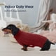 thumbnail image 5 of Jersey para perro IEcoII XL rojo oscuro de punto cálido sin mangas, 5 of 8