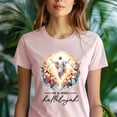 thumbnail image 5 of Christian Faith He Is Risen Hallelujah Ascension T-Shirt for Men and Women, Maroon, Size L, 5 of 6