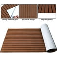 thumbnail image 4 of 94.5"x39.4" Boat Flooring EVA Foam Boat Decking, Faux Teak Marine Mat Boat Carpet Sea Deck Marine Flooring for Motorboat RV Yacht Kayak Surfboard, 4 of 14