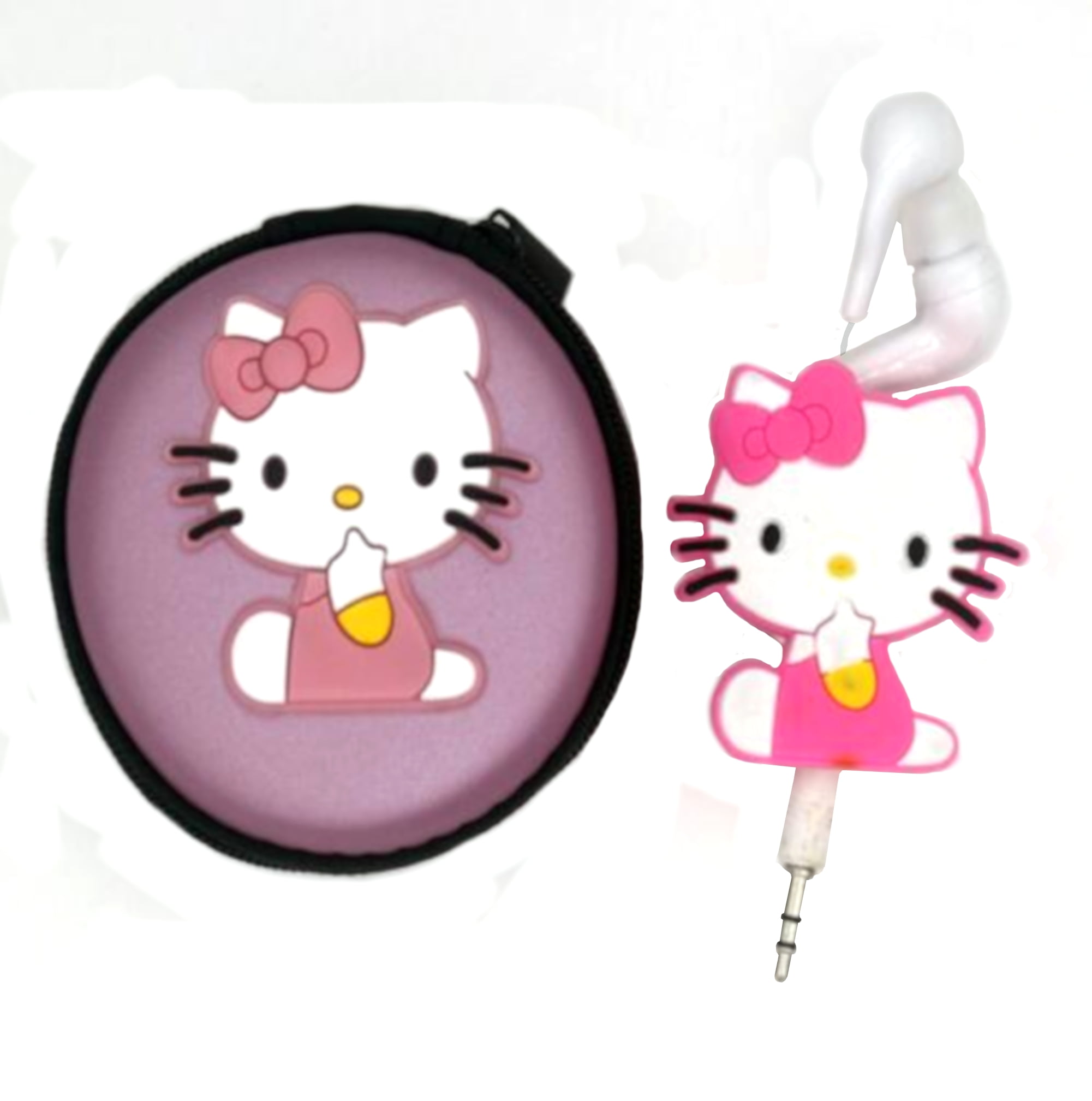 Hello Kitty Style 3.5mm Jack Music Headset Earphone MP3 for Cellphone