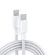 thumbnail image 1 of Cable USB C a USB C MORNWELL 60W Blanco Carga Rápida para iPhone, Samsung, MacBook e iPad Pro, 1 of 7