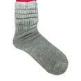thumbnail image 2 of 3 Pairs Women's Baggy Socks Slouch Scrunchie Long Soft Cotton Casual Grey 9-11, 2 of 2