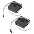 thumbnail image 5 of KHBUAB 2Pcs Portable Design Tape Measure for Measuring Curved or Flat Surfaces 5x0.3937x0.55in, 5 of 8