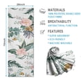 thumbnail image 2 of Pioneer Flower Floral Print Pattern Hot Yoga Mat Towel Non Slip for Hot Yoga - Quick-Drying Yoga Mat Cover with 4 Corner Pockets with Travel Bag - Hot Yoga Towel Non Slip 70"x26", 2 of 6