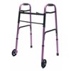 Walker Adult W/5 Wheels Folding Red Case Of 2