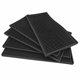thumbnail image 1 of Abbraccia Tapete de barra de goma negro, antideslizante, resistente al calor, drenaje, para barra, juego de té, cocina, 1 of 6