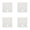 White, variant on PPKVUFD 1Pcs Fuse Beads Boards, 2.6mm Fuse Beads Boards, Clear Plastic Pegboards for Craft Beads