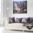 thumbnail image 3 of Designart Residential Complex Close up - Cityscape Photo Throw Pillow - 18x18, 3 of 5