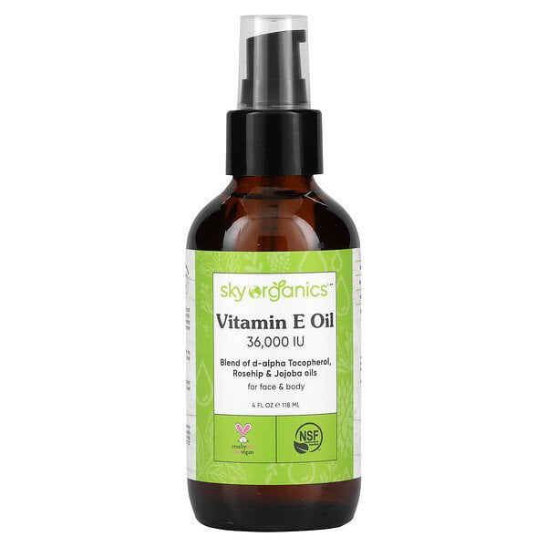 Sky Organics, Vitamin E Oil, 36,000 IU, 4 fl oz