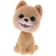 thumbnail image 2 of Adornos de animales para cachorros de perro perfke Mini figuras con cabeza de bobble coche de juguete, 2 of 9