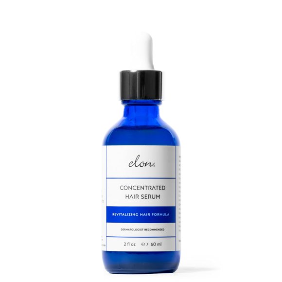 Elon Thinning Hair System Suero concentrado para el crecimiento del cabello - Suero revitalizante del cuero cabelludo para el crecimiento del cabello Suero para la pérdida de cabello - Bloqueador DHT