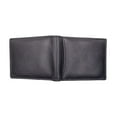 thumbnail image 6 of RFID Blocking Genuine Leather Men's Bifold Wallet Center Flap Premium Cowhide, 6 of 11