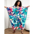 thumbnail image 2 of CFCSRP Plus Size Caftans Moo Moo for Women Swimsuit Cover up Summer Beach Kaftan Swimwear Maternity Dress, 2 of 5