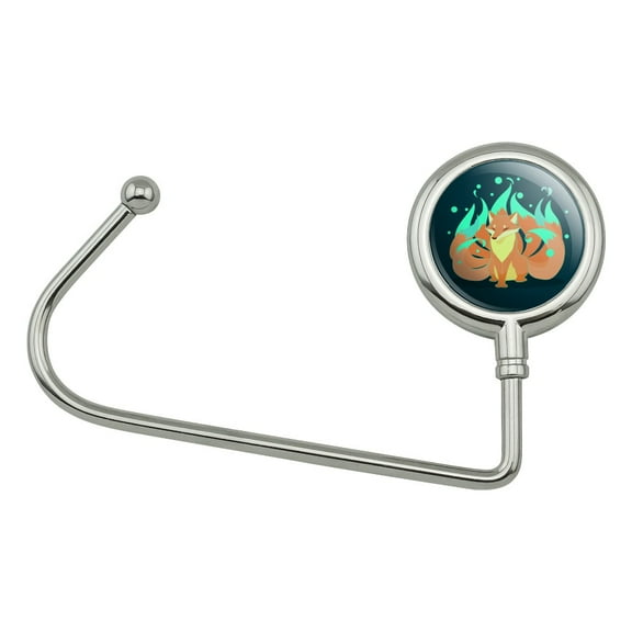 Kitsune Nine-Tailed Fox Purse Bag Hanger Holder Hook