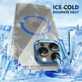 thumbnail image 5 of ELEHOLD Clear Case for iPhone 15 Pro Max, Compatible with Mag safe Accessory Military Grade Drop Protection Anti-Yellowing Clear Slim Rugged Shockproof Protective Case for iPhone 15 Pro Max,Blue, 5 of 8