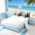 thumbnail image 5 of Manfei Vintage Sailing Ship Lighthouse Twin Bedding Sets for Kids Boys and Girls, Nautical Adventure Print Bedding Comforter Set, Reversible 7-Piece, 5 of 6