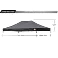 thumbnail image 3 of Toldo de repuesto ABCCANOPY para carpa comercial de 10 x 15 pulgadas, 3 of 6