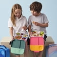 thumbnail image 2 of b.box Lunch Box for Big Eaters All Ages - 8.5 Cup Leak Proof Bento Box with 4 Compartments, School Lunch Container with Ice Pack, Dishwasher Safe, BPA-Free - Strawberry Shake, 2 of 9