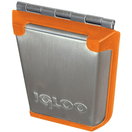 Replacement Cooler Latch - IGLOO Replacement Cooler Latch - Stainless Steel/Orange