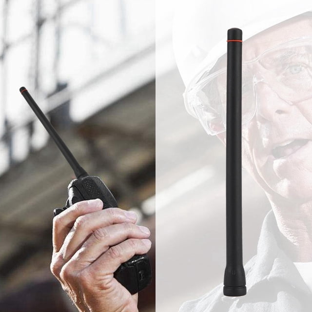 Portable SMA-Female High Gain Handheld, Radio Antenna Environmental Black 16cm Length for