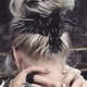 thumbnail image 1 of Pinza para el pelo de cuervo creativa, pinzas para el pelo de cuervo de metal, horquilla de cuervo misteriosa elegante, accesorio gótico para el cabello para mujeres y niñas, 1 of 5