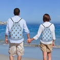thumbnail image 5 of Gaeub Brown French Bulldog Drawstring Backpack Bag Sport Gym Sackpack Heavy Duty String Backpack for Men Women-Medium, 5 of 6