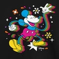 thumbnail image 3 of Disney - Mickey & Friends - Psychedelic Style Mickey - Toddler And Youth Long Sleeve Graphic T-Shirt, 3 of 5