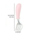 thumbnail image 4 of ACDANC 12-Packs Toddler Forks,Safe 304 Stainless Steel Baby Fork for Feeding,Ideal Toddler Forks for Mealtime, 4 of 8