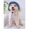 thumbnail image 3 of 1pc Denim Material Pet Fisherman Hat Suitable For Cats And Dogs For Sun Protection When Going Outside To Play, 3 of 5