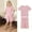 Pink-1, variant on Kids Boy Pajamas Set Soft Crewneck Soft Comfort Pjs Sleepwear Outfits Preppy Pajamas for Girls 8-9 Years Kids Clothes